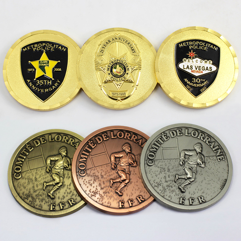 Moneda personalizada, monedas de Chapado En Oro, moneda de plata antigua, moneda de bronce, monedas 3D de metal, monedas militares de EE. UU., moneda personalizada, moneda personalizada ► Foto 1/6