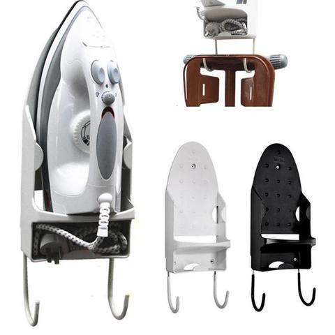 1 soporte para tabla de planchar, colgador para puerta de armario, soporte de pared para almacenamiento, Hotel, estante de hierro, tabla de planchar ► Foto 1/6