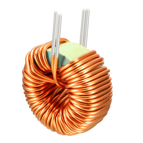 Inductor magnético Toroide uxcell, cable monocapa, bobina de inductancia 10MH 3A, bobina de alta capacidad de corriente ► Foto 1/1