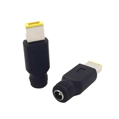 Conversor adaptador de corriente continua de 5,5x2,1mm, Conector de clavija hembra a cuadrada para Lenovo, portátil, Notebook, PC, ThinkPad, Ultrabook X230S ► Foto 1/3