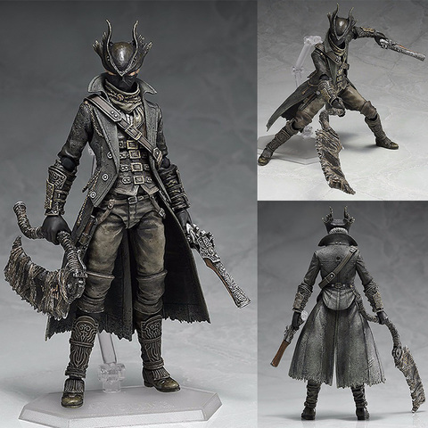 Figura DE ACCIÓN DE Bloodborne Hunter, modelo de juguete coleccionable, Figma 367 ► Foto 1/6