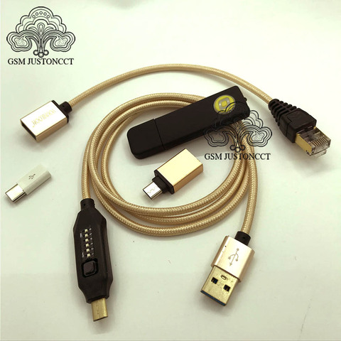 2022 el más nuevo de ventas ORIGINAL pulpo FRP herramienta/Octoplus FRP dongle + UMF Cable para Samsung Huawei lg ► Foto 1/5