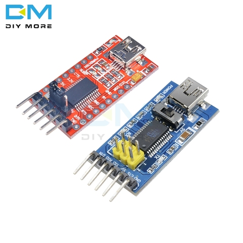 FTDI FT232RL FT232 USB 3,3 V 5,5 V a TTL, Módulo adaptador a serie, puerto Mini para Pro a 232, descargador de programa básico para Arduino ► Foto 1/6