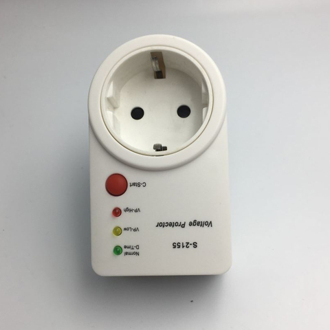 Protector automático de voltaje AVS 15A 220V, protección contra sobretensiones, enchufe alemán de la UE, seguro, para electrodomésticos, nuevo ► Foto 1/6