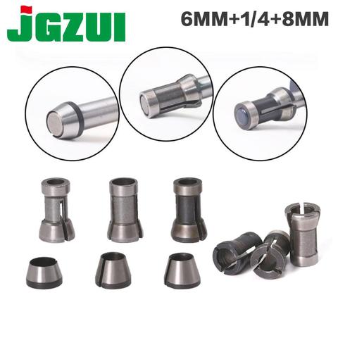 1pc 3 uds Set pinzas 6,35mm 8mm 6mm collet chuck grabado máquina de corte Electr ► Foto 1/6