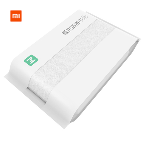 Xiaomi mijia ZSH-Toalla de baño 100% algodón, 5 colores, muy absorbente, 27,5x55 pulgadas, H30 ► Foto 1/6