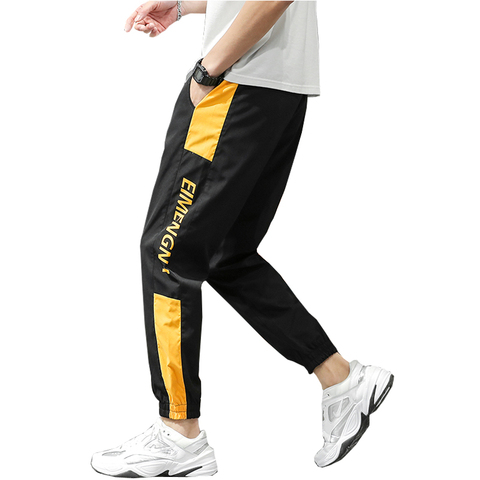 Pantalones de chándal de estilo Harajuku para hombre, pantalón Jogger de Hip Hop, informal, a la moda, estilo Hipster, 2022 ► Foto 1/6