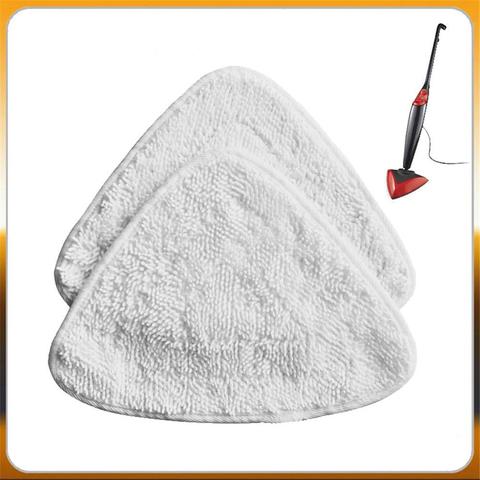 2pcs Steam Mop Pads Replacement Triangle Cloth Cleaning Floor Microfiber Steam Mop Cloth Pad Cover For Vileda OCedar ► Foto 1/6