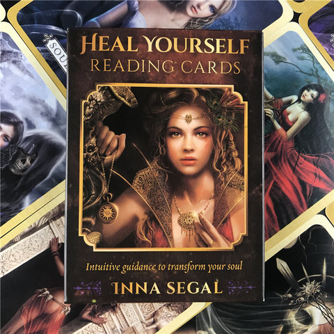 Tarjetas de Tarot Heal Yourself, nuevas tarjetas para leer, fiesta de amigos, juego de mesa, con guía en inglés, PDF ► Foto 1/6