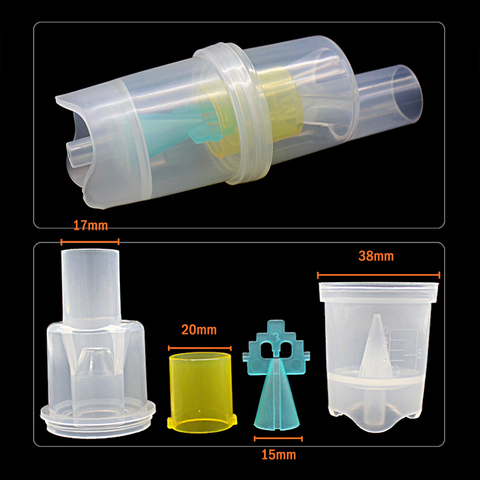 10ML adulto niños familia copa de inhalador partes medicina tanque taza compresor nebulizador Accessary parte atomizada inyector de Spray seguro ► Foto 1/6