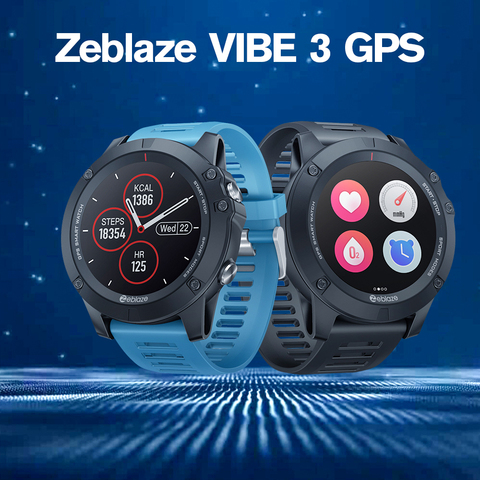 amenazar detergente Emociónate Zeblaze VIBE 3 GPS Smart Watch 2022 Relojes inteligentes Hombres Mujeres  Reloj de frecuencia cardíaca Modo
