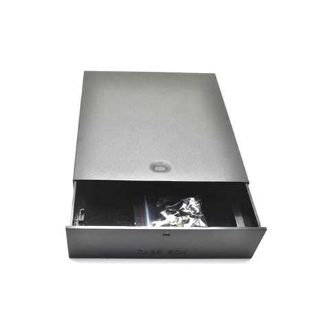 Caja de cierre externo para ordenador de escritorio unidad de disco duro HDD de 5,25 pulgadas, cajón en blanco móvil, estante, 165x145x41mm ► Foto 1/5