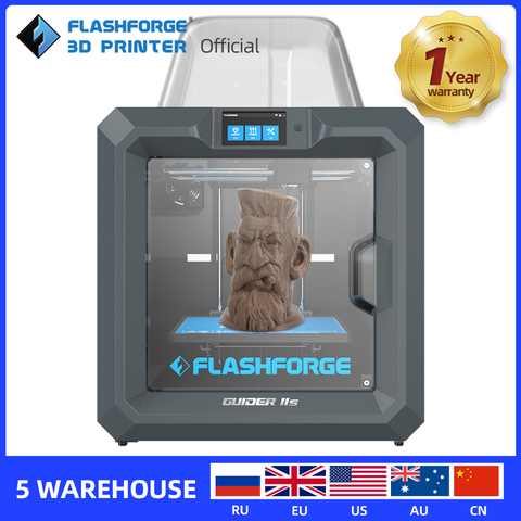 Flashforge-impresora 3d Guider 2s con filtro y cámara, gran tamaño, 280x250x300mm, salida de fábrica ► Foto 1/5