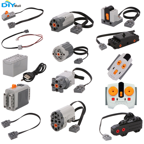 Legoeds-piezas técnicas para Lego, bloques de construcción, servomotor, caja de batería, 2,4G, receptor de Control remoto infrarrojo, juegos de modelos PF ► Foto 1/2