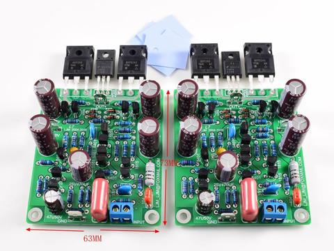 SENGTERBELLE-MINI amplificador de alta velocidad L7 Clase AB MOSFET, placa de montaje, 2 canales, estéreo, alta fidelidad, amplificador de potencia de Audio ► Foto 1/5