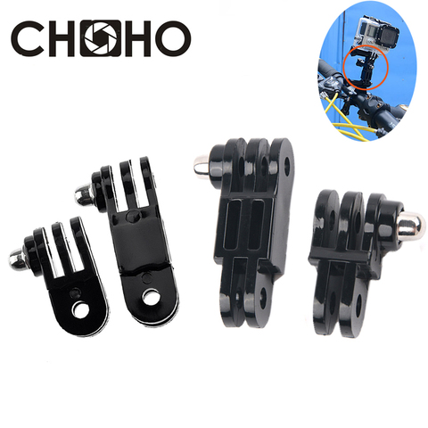 Adaptador de uniones rectas y ajustables de 3 vías para brazo pivotante largo y corto para Gopro Hero 8 7 6 5 Xiaomi yi 4k, accesorios de SJCAM ► Foto 1/6