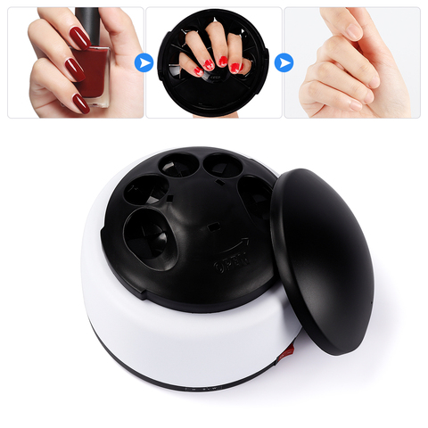 Máquina de eliminación de esmalte de uñas de Gel, vaporizador para quitar esmalte de uñas de Gel UV, toallitas quitaesmaltes de esmalte UV en Gel de acetona y calor ► Foto 1/6