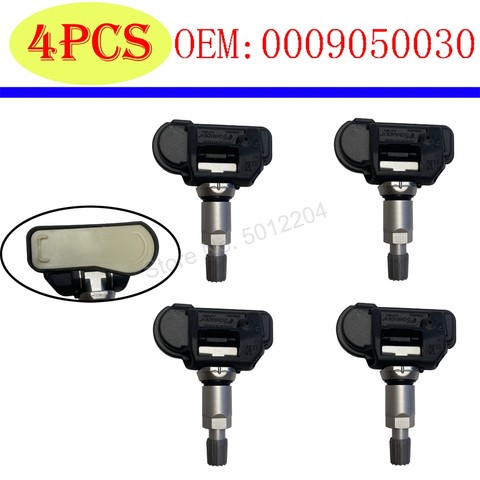 Sensor de presión de neumáticos de alta calidad, Sensor TPMS para Mercedes 0009050030 670002790 A0009050030 433MHZ ► Foto 1/5