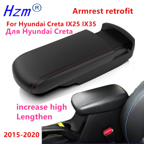 Reposabrazos para coche, alargador, soporte de decoración, accesorios, para Hyundai Creta IX25 IX35 2014-2022 ► Foto 1/6