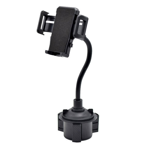 Soporte Universal para teléfono de coche de 360 grados, soporte de cuello de cisne ajustable, soporte de Clip automático para teléfono móvil iPhone GPS ► Foto 1/6