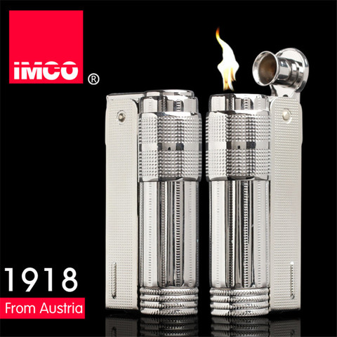 2022 Original IMCO de Metal Retro Kerosene a prueba de viento encendedor Acero inoxidable auténtico encendedor de gasolina para cigarrillo Gadgets para los hombres ► Foto 1/6