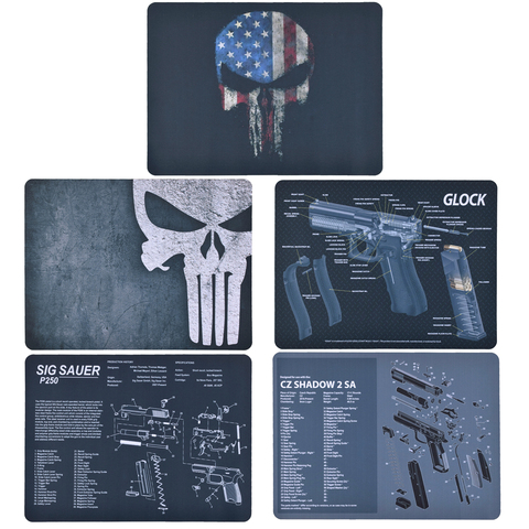 Punisher-alfombrilla de limpieza para pistola CZ Shadow 2 SA Glock, juego de punzón de rodillo con diagrama de piezas e instrucciones ► Foto 1/6