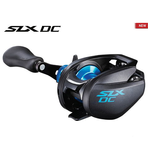 Shimano-carrete de perfil bajo, carrete de fundición para Baitcasting de agua salada, Slx DC 2022 150HG 150 151HG 151XG 151XG 151XG, relación de engranaje, freno de cc 4 + 1BB, 151 ► Foto 1/3