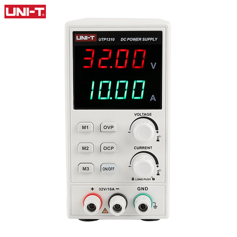 Fuente de alimentación de CC UNI-T UTP1310, 32V, 10A, pantalla ajustable de 4 dígitos, regulador de voltaje de CA 110V/220V para reparación de teléfonos ► Foto 1/6