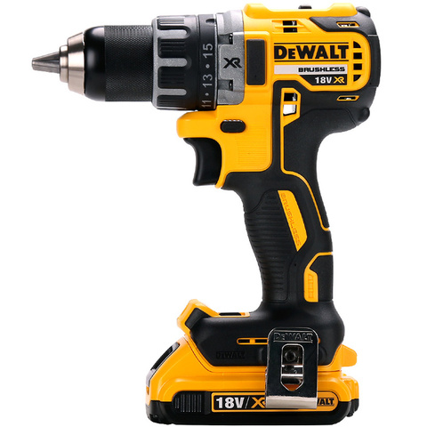 DEWALT-taladro de litio inalámbrico, destornillador eléctrico multifuncional de alto Torque, 18V, 1/2 pulgadas, DCD791 (una batería) ► Foto 1/6