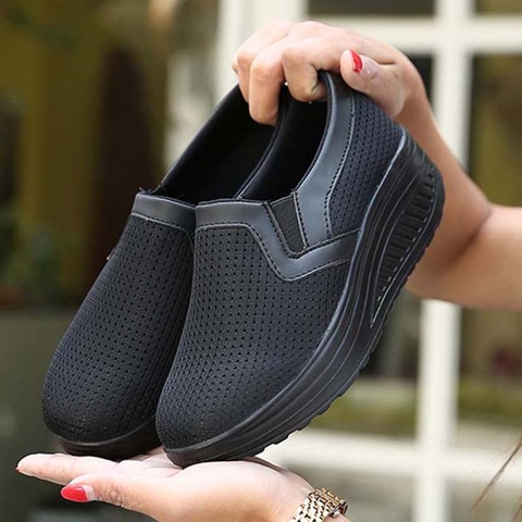 Zapatos vulcanizados para Mujer, Zapatillas planas y cómodas, informales, 2022 ► Foto 1/6