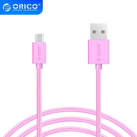 ORICO Cable Micro USB 2A de carga de datos Cable de teléfono para Samsung HTC Nokia SONY Xiaomi Huawei 100 cm ► Foto 1/6