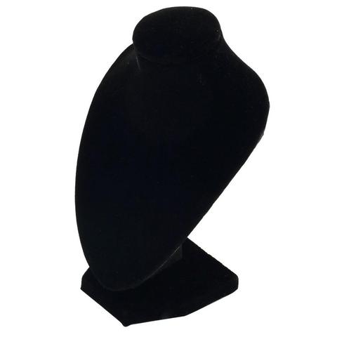 Negro maniquí collar exhibición de colgantes y joyas soporte mostrar decorar joyería mujer colgante, collar de soporte de exhibición ► Foto 1/6