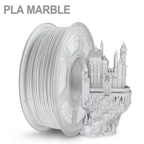 SUNLU-filamento PLA para impresora 3d, 1,75 MM, 1KG, textura de roca, Color Mármol, precisión de dimensiones +/-0,02mm ► Foto 1/6