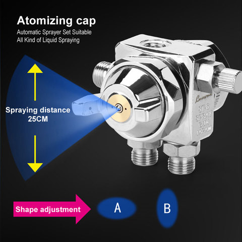ST-6 japonés de pulverización de pintura automática, Mini pulverizador con boquilla de 0,5/1,0/1,3/2,0mm, ST-6R ► Foto 1/6