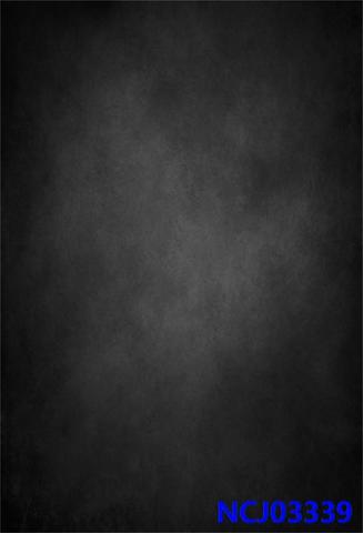 Fondos de vinilo para fotografía negro oscuro degradado Color sólido fantasía diseño de textura bebé recién nacido retrato foto fondos ► Foto 1/6