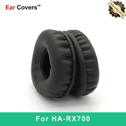 Almohadillas para auriculares JVC HA RX700 HA-RX700, repuesto de almohadillas para los oídos, espuma de esponja de cuero PU ► Foto 1/6