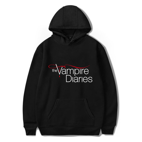 Sudaderas con capucha de The Vampire Diaries para hombre y mujer, jerséis de manga larga, Sudadera con capucha, informal, unisex ► Foto 1/5