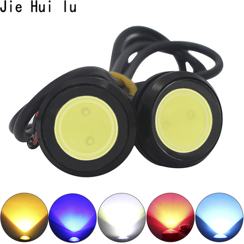 Impermeable ojos de águila lámpara Auto 18mm 23mm ojos de águila de luz diurna DRL águila ojos faros Led DRL luz ojo de águila LED ► Foto 1/6