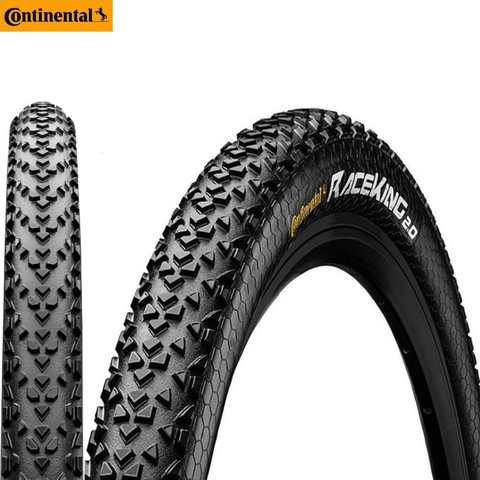 Continental Race King-neumático de bicicleta de montaña, neumáticos ya sin depósito de 26 