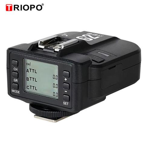 TRIOPO G2 2,4G inalámbrico disparador de Flash receptor adecuado para TRIOPO TR-982III R1 G1800 TR-950II F1-200 Flash ► Foto 1/4