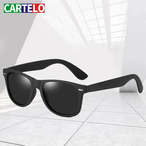 CARTELO-nuevas gafas de sol para hombre y mujer, lentes de sol a la moda, Anti-UV ► Foto 1/6