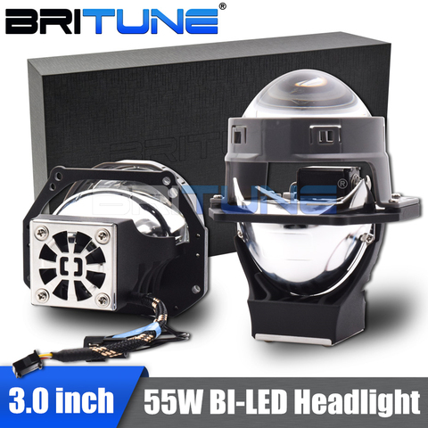 Lente bi-led 3,0 Hella 3R G5 faro proyector, lentes led, Chips de diodo Reflector Dual, luces de coche, accesorios, Kits de 55W ► Foto 1/6