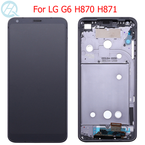 Pantalla LCD G6 Original para LG G6, con Marco, pantalla táctil de 5,7 pulgadas, LG G6, H870, H870DS, H872, LS993, VS998, US997, montaje de pantalla LCD ► Foto 1/5