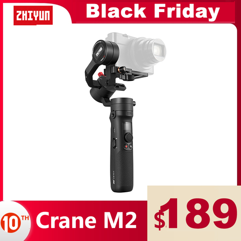 ZHIYUN Crane M2 , Grulla oficial , Gimbals para teléfonos inteligentes, cámaras compactas de acción sin Espejo, recién llegadas, estabilizador de mano de 500g ► Foto 1/6