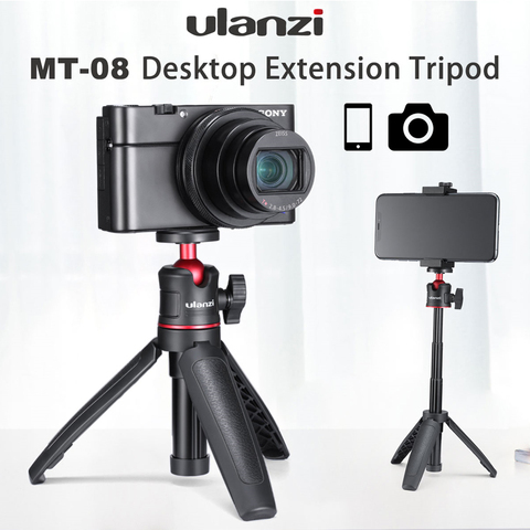 Ulanzi-trípode Universal MT-08 para cámara DSLR SLR, iPhone 11 Pro, soporte de montaje de teléfono con zapata fría, Smartphone, Vlog ► Foto 1/6