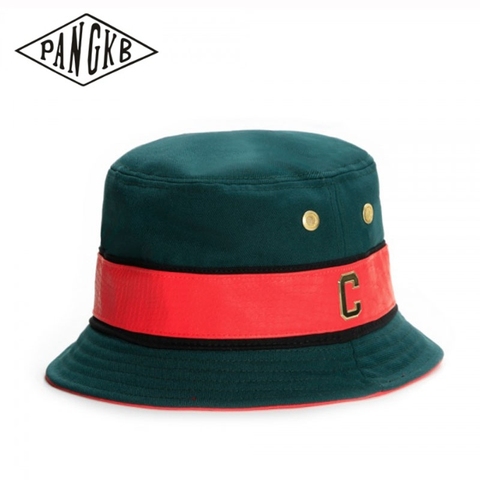 PANGKB GLD-Sombrero de cubo de metal para hombre y mujer, gorra de pescador pescando de estilo hip hop de LUIGI ► Foto 1/3