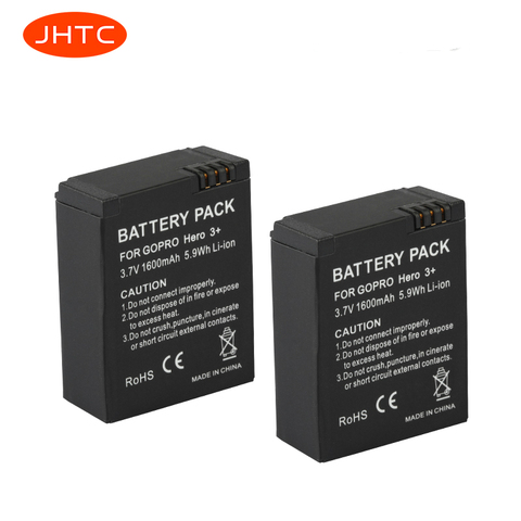 Batería de cámara AHDBT-201/301, 1600mAh, para Gopro Hero 3 3 +, 201/ahdbt-301, para Go Pro 3 +, batería estándar ► Foto 1/5