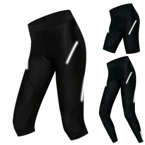 Weimostar-pantalones cortos de ciclismo con relleno de Gel 4D para mujer, Shorts ajustados a prueba de golpes para bicicleta de montaña, carreras deporte, bermudas para ciclismo ► Foto 1/6