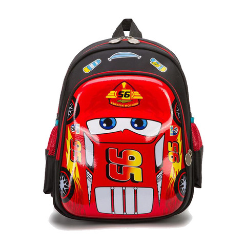 Disney-Bolsa de coche 3D para niños y niñas, mochilas para adolescentes, mochilas escolares impermeables ► Foto 1/6