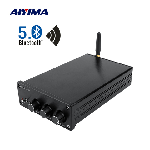 AIYIMA Amplificador de Audio TAS5613 QCC3003 2,1 Bluetooth de Clase D Amplificador de sonido 150W + 75Wx2 Subwoofer Amplificador Placa de decodificador de DAC ► Foto 1/6